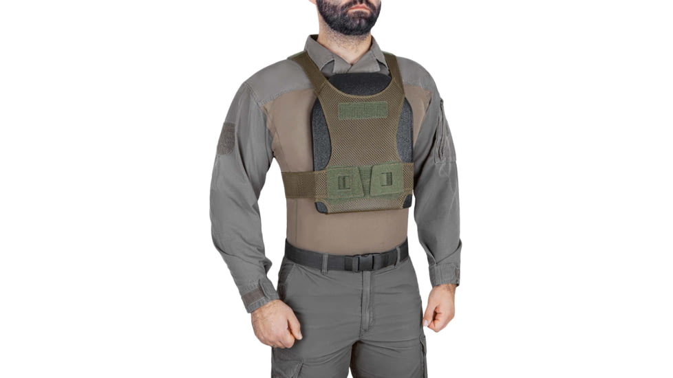 UARM WPC Weightless Plate Carrier, Skeletal Cummerbund, Ranger Green, S, WBPCSR-SCWBPCSR