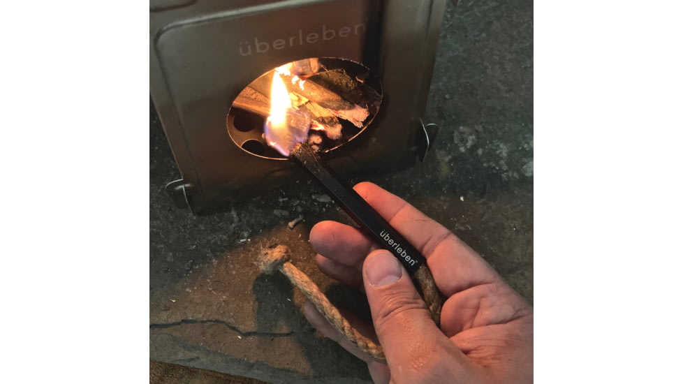 Uberleben Tindar Wick Fire Starter w/Bellow Kit, UB-TI00-0101