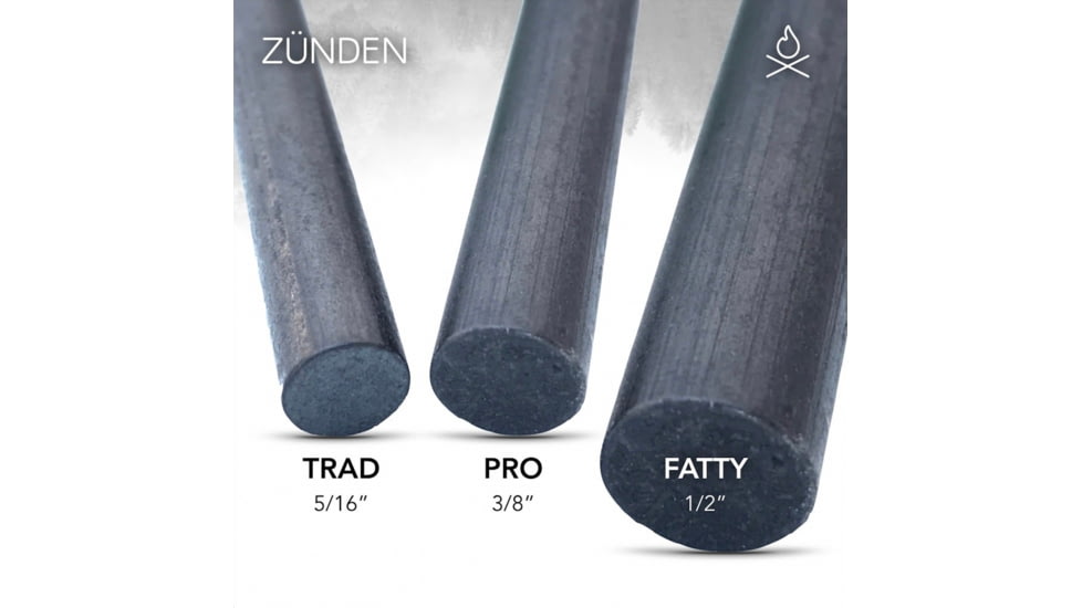 Uberleben Zunden Fire Starter, Trad, 5/16in, UB-ZUTR-0101