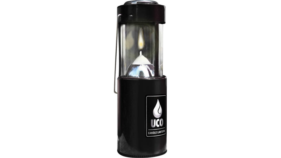 UCO Candle Lantern-anod Black L-AN-STD-BLACK