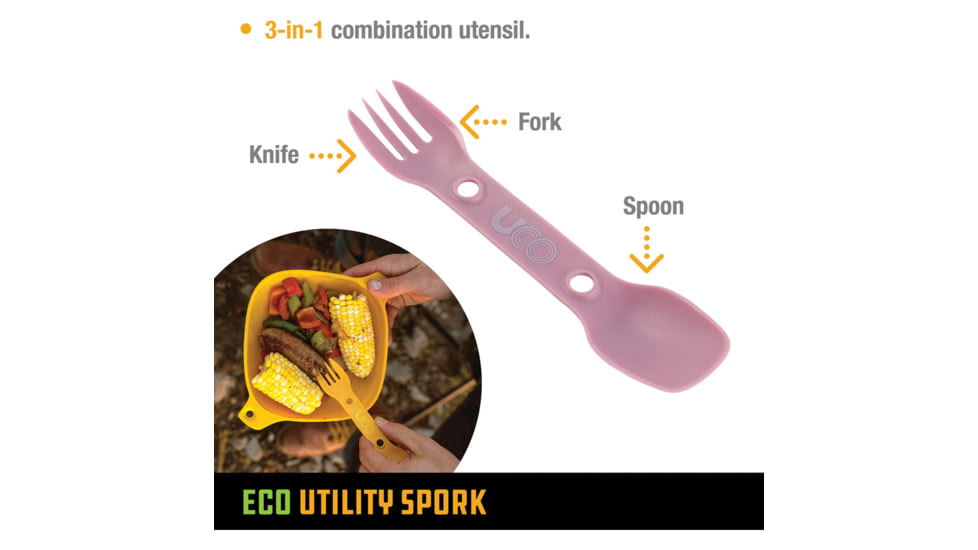UCO Eco Utility Spork Grn/Lav