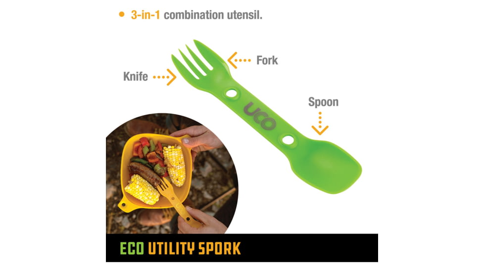 UCO Eco Utility Spork Grn/Lav