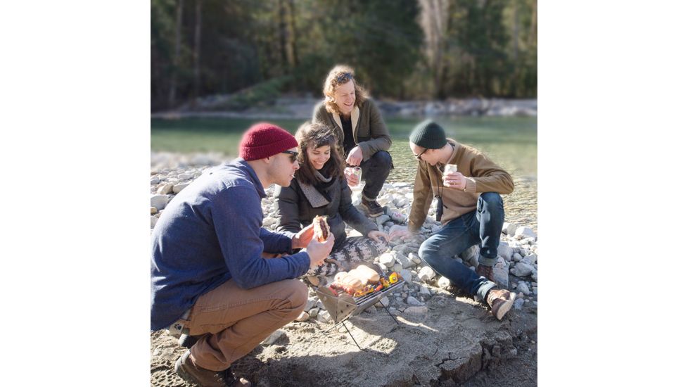 UCO Flatpack Portable Grill and FirePit GR-FPG