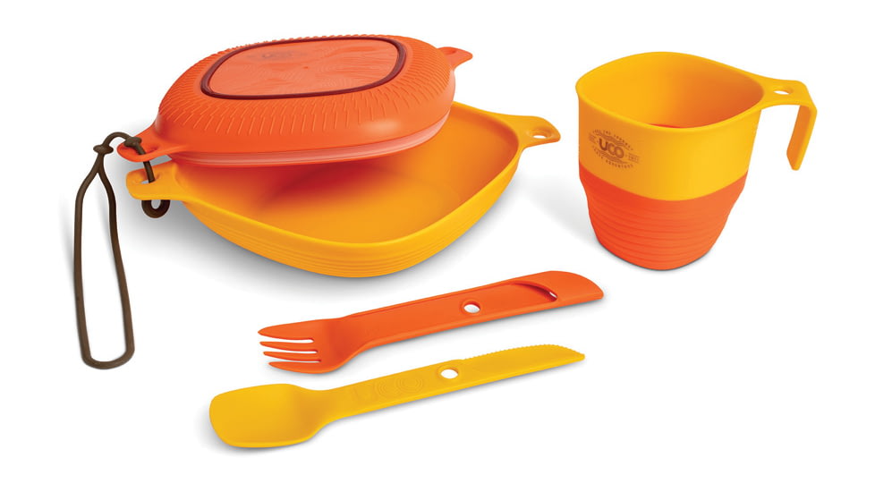 UCO Six Piece Mess Kit Sunrise, F-MK-CORE6PC SUNRISE