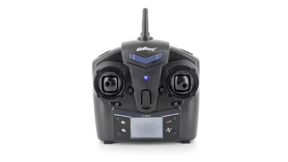 UDI RC U818A-1 2.4Ghz 4 Channel 6 AXIS UFO Drone w/2MP 720P camera &amp; protection, Dark Blue 61236