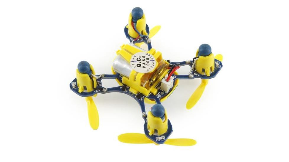 UDI RC U840 Nano Mini Quadcopter Drone, Yellow 61234