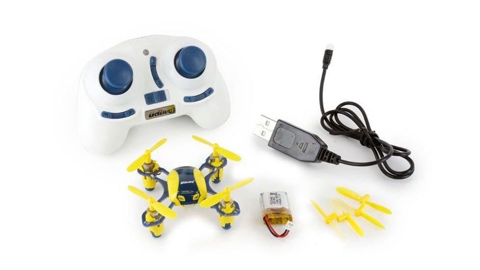 UDI RC U840 Nano Mini Quadcopter Drone, Yellow 61234