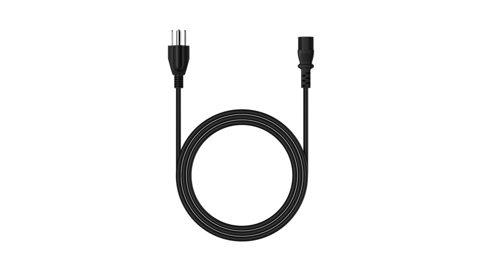 Udpower 16 AWG 3-Prong AC Power Cord for S1200/S2400, 1.2 m 3.9 ft, 15A UL-Compliant, S1200-ChargingCable