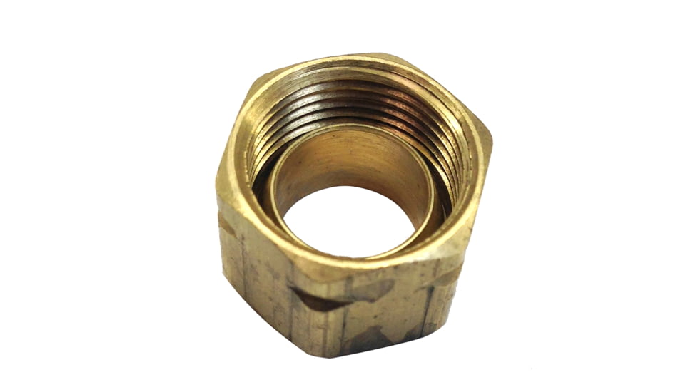 Uflex USA Compression Nut w/Sleeve 61CA-6 Brass 65727