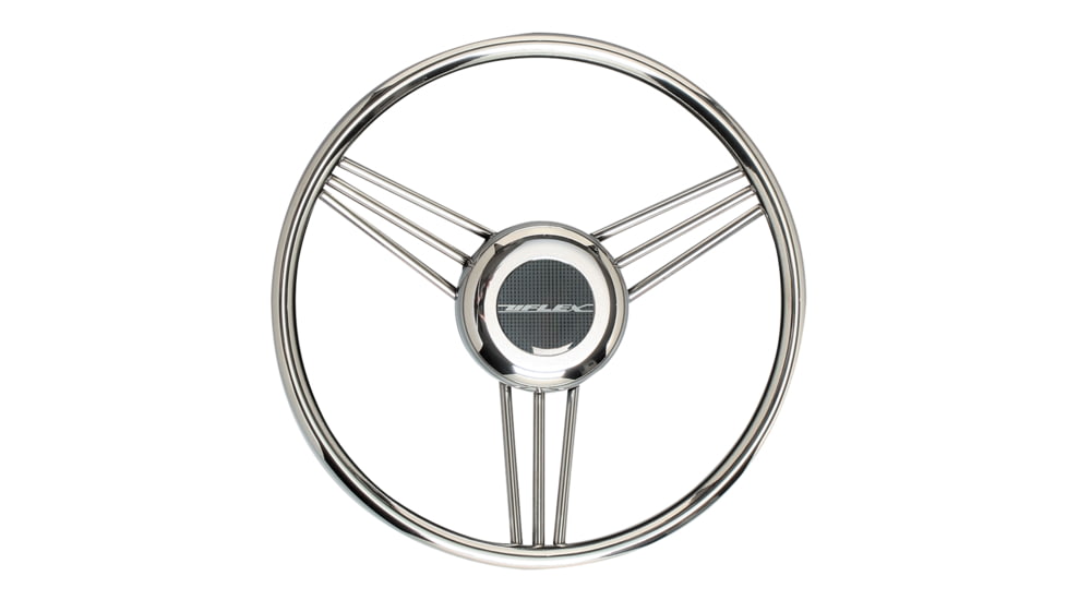 Uflex USA Ultraflex Non Magnetic Stainless Steel Steering Wheel, V27