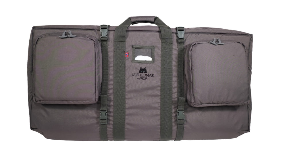 Ulfhednar Double Bow Bag w/Backpack Straps, Black, UH038