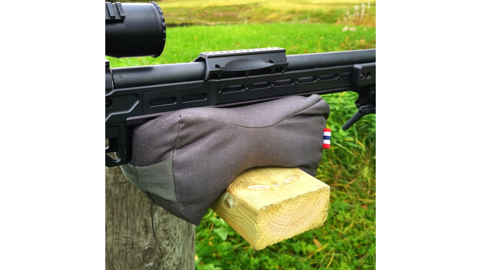 Ulfhednar Kuddi Shooting Support Pillow w/ SpexLite Fill, SpexLite 2511, Heavy-Weight, Wolf Grey, UHKUDDI-HW