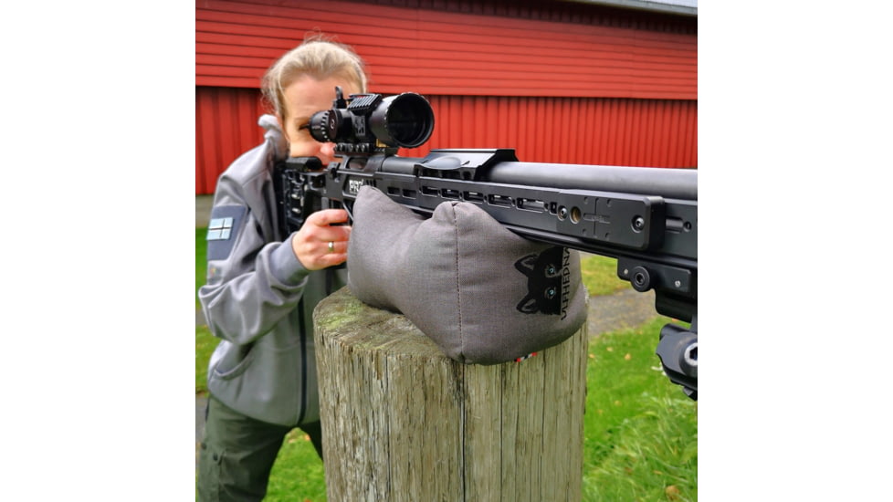 Ulfhednar Kuddi Shooting Support Pillow w/ SpexLite Fill, SpexLite 2511, Heavy-Weight, Wolf Grey, UHKUDDI-HW