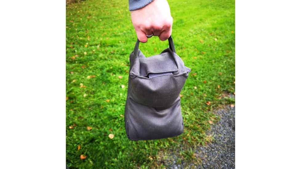 Ulfhednar Kuddi Shooting Support Pillow w/ SpexLite Fill, SpexLite 2511, Heavy-Weight, Wolf Grey, UHKUDDI-HW