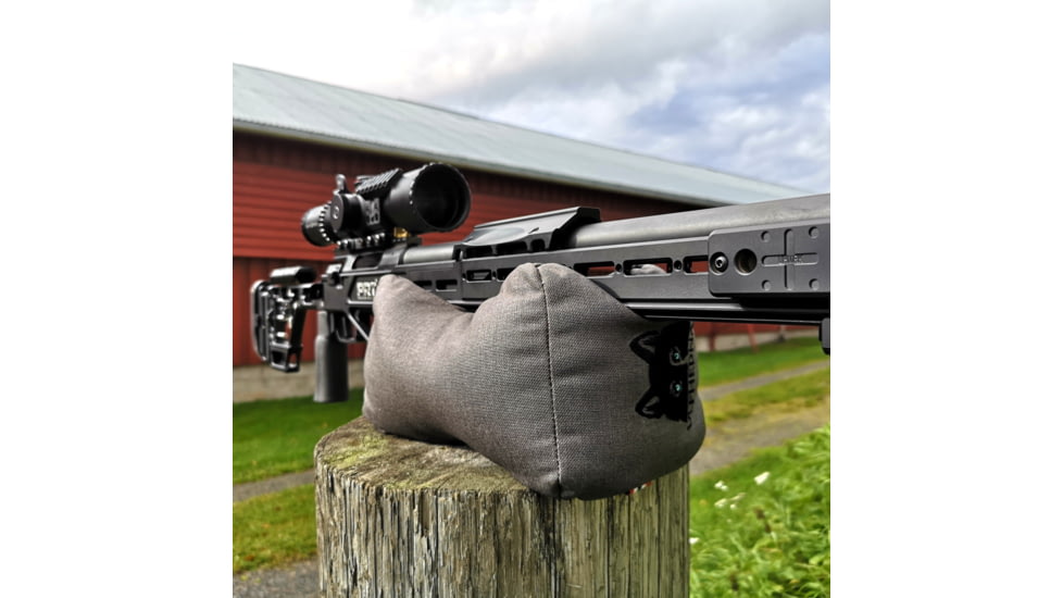 Ulfhednar Kuddi Shooting Support Pillow w/ SpexLite Fill, SpexLite 2511, Heavy-Weight, Wolf Grey, UHKUDDI-HW