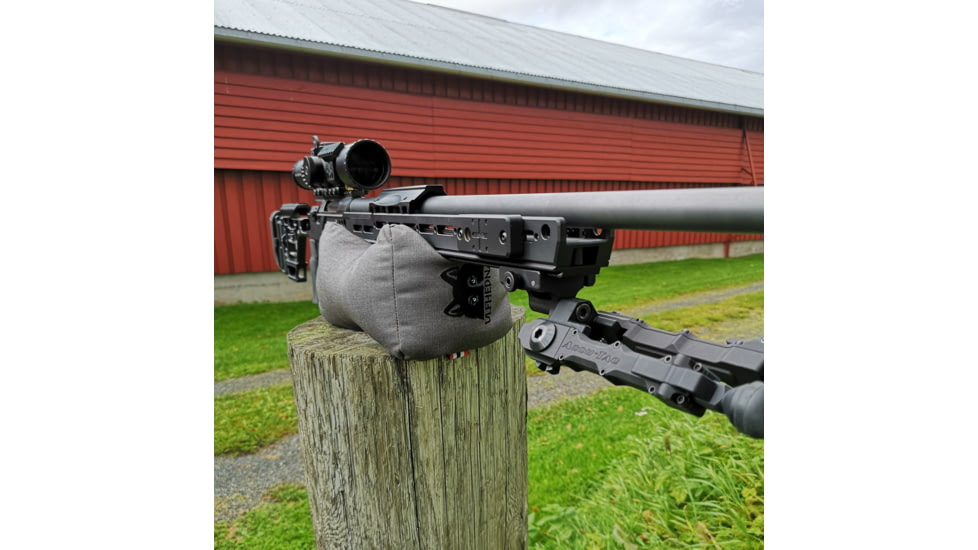 Ulfhednar Kuddi Shooting Support Pillow w/ SpexLite Fill, SpexLite 2511, Heavy-Weight, Wolf Grey, UHKUDDI-HW