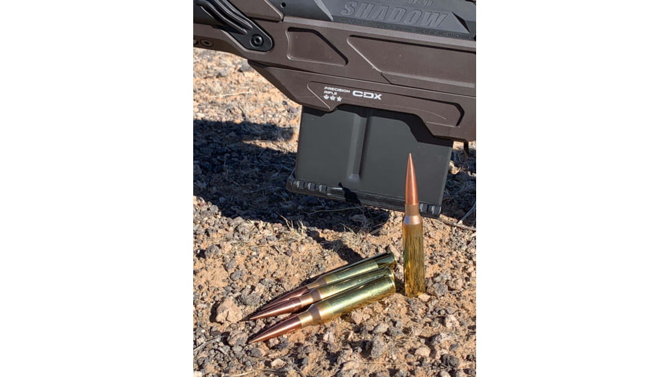 ULTIMATE AMMUNITION .375 Cheyenne Tactical 354Grain Centerfire Rifle Ammo, 10 Rounds, 4160