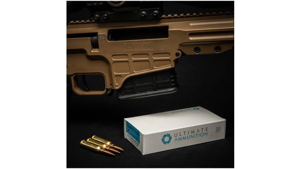 ULTIMATE AMMUNITION 6.5 Creedmoor 140Grain Hybrid OTM Centerfire Rifle Ammo, 20 Rounds, 4139