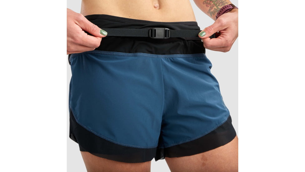 Ultimate Direction Hydro Short - Womens, Navy, Large, 83466021NV-LG