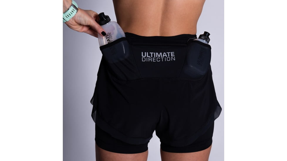 Ultimate Direction Hydro Short - Womens, Onyx, Medium, 83466019ONX-MD