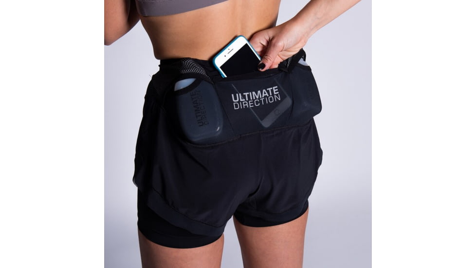 Ultimate Direction Hydro Short - Womens, Onyx, Medium, 83466019ONX-MD