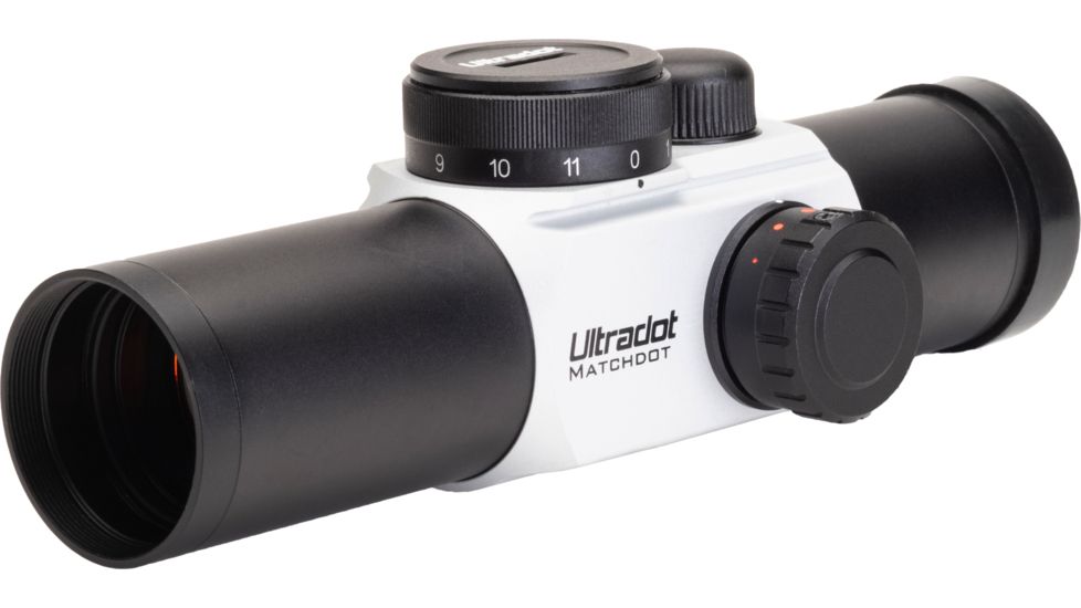 Ultradot Matchdot, Black &amp; Silver, 30mm Red Dot Gun Sight Match30