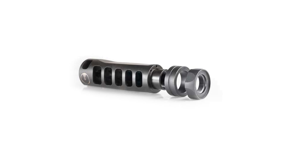 Ultradyne Apollo S Compensator 7.62x51mm, Nitride, 416 Stainless Steel, Black, UD10270