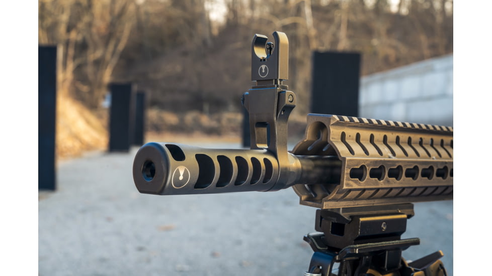 Ultradyne Apollo S Compensator 7.62x51mm, Nitride, 416 Stainless Steel, Black, UD10270