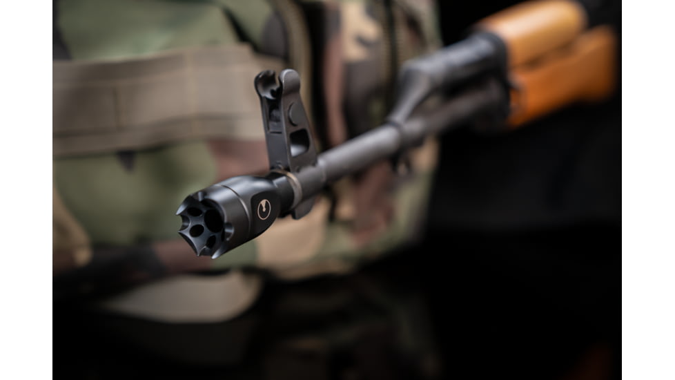 Ultradyne Athena Liner Compensator 7.62x39mm Black Nitride 416 Stainless Steel 14x1 LH, UD10850