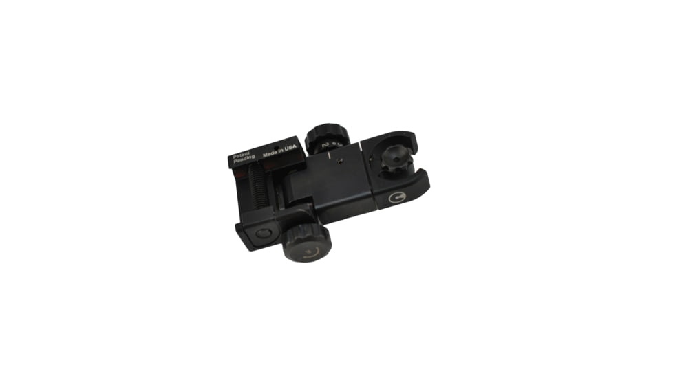 Ultradyne C4 Flip-Up Front/Rear Sight Set, Black, UD10480