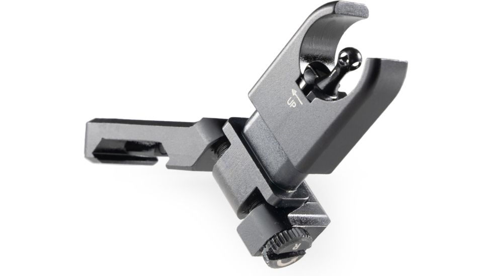 Ultradyne C4 Offset Flip-Up Front Sight, Picatinny Mount, Black, UD10860