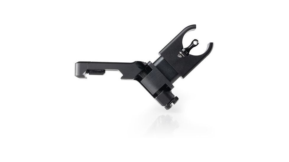 Ultradyne C4 Offset Flip-Up Front Sight, Picatinny Mount, Black, UD10860
