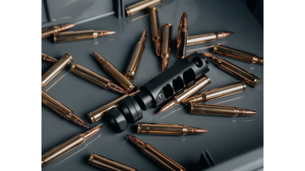 Ultradyne Mercury Compensator, 223/5.56, 1/2x28, Black, UD10670