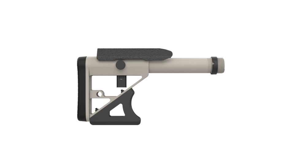 Ultradyne UD Adjustable Butt Stock, Long, Titanium, UD20063-TI
