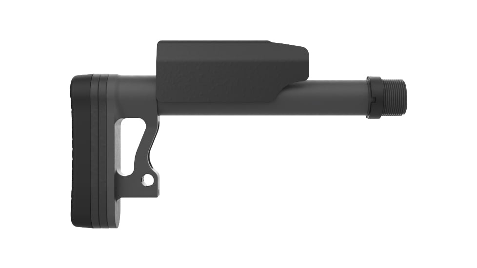 Ultradyne UD Lightweight Buttstock, High, Black Anodized, UD20102