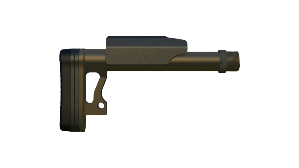 Ultradyne UD Lightweight Buttstock, Low, Midnight Bronze, UD20097-MB