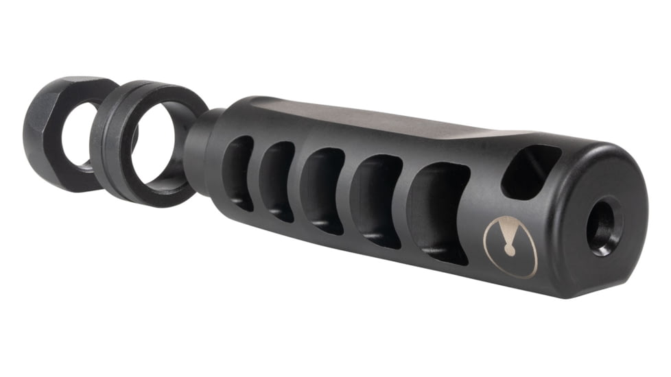 Ultradyne Apollo S Compensator 7.62x51mm, Nitride, 416 Stainless Steel, Black, UD10270