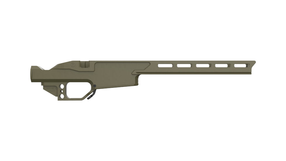 Ultradyne UD5 Chassis, Ruger American SA, RH, OD Green, UD20134-OG