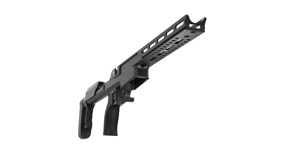 Ultradyne UD5 Chassis Combo, Rem 700 SA RH + Lightwt. Buttstock, Med., Black Anodized, UD20115