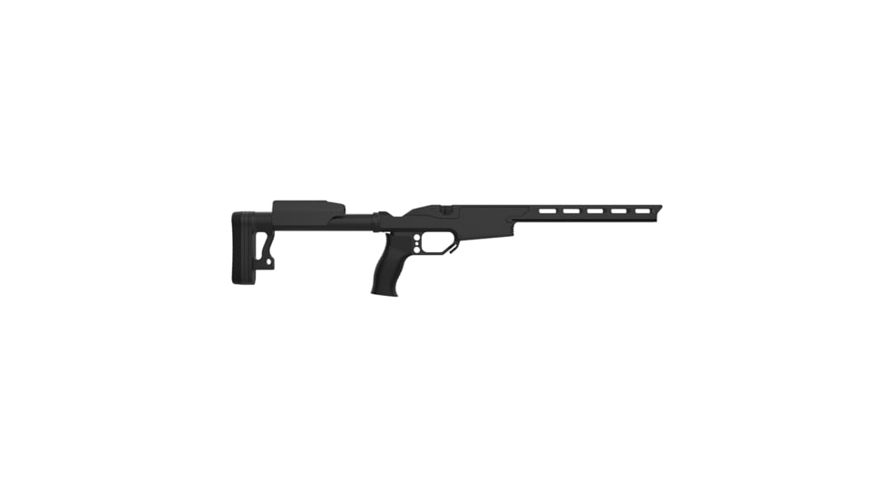 Ultradyne UD5 Chassis Combo, Ruger American SA RH + Lightwt. Buttstock, Med., Black Anodized, UD20139