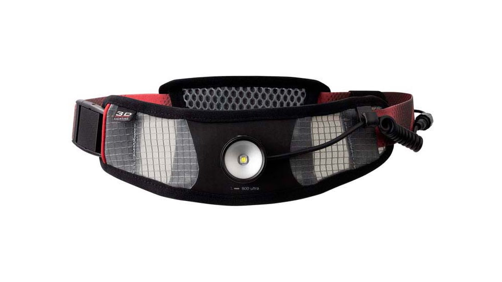 Ultraspire Lumen 800 Ultra 2.0 Waist Light, Black/Red, UA538BK