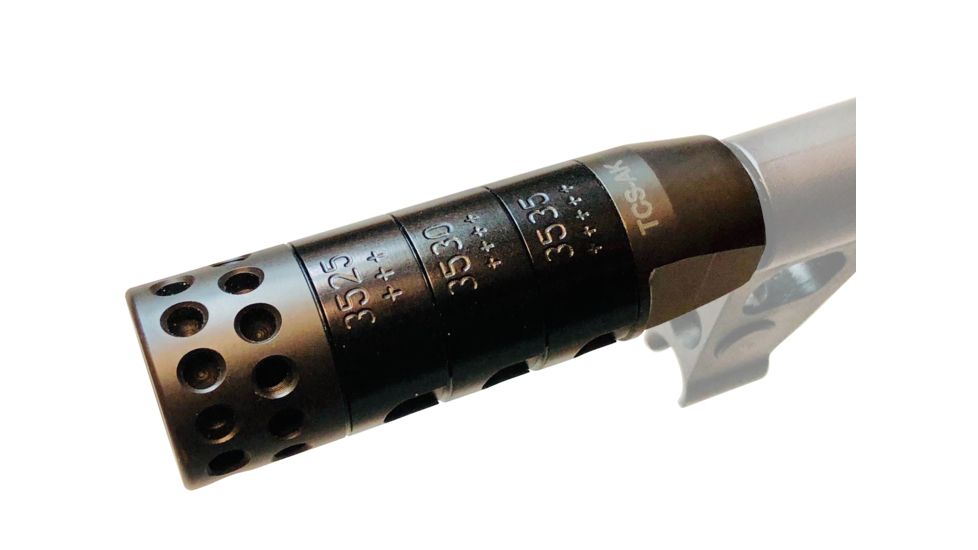 UM Tactical R.A.G.E. Total Compensation System Muzzle Brake, 7.62x39mm, M14x1 LH, Left Hand Ports, Black, TCS-AK-LH