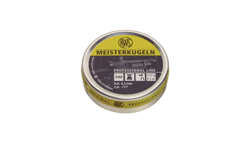 Umarex Air RWS Meisterkugein Pellets .177 Caliber 500 Per Tin 231-5030