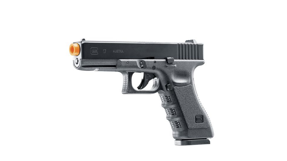 Umarex Glock 17 Gen3 CO2 Pistol, 14 Rounds, Clam, Black, 2275203