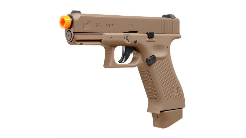 Umarex Glock 19x Gen5 6mm Air Soft Co2 Powered Coyote