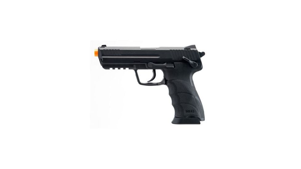 Umarex HK 45 CO2 Airsoft Pistol,6mm cal,15 Round,Black 249665
