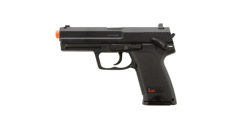 Umarex HK USP Spring Airsoft Pistol,6mm cal,25 Round,Black 53845