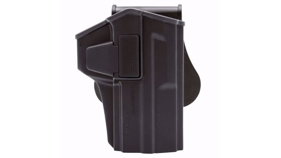 Umarex OWB Paddle Holster, P2P Secure/T4E Impax, Right Hand, Black, 2292337