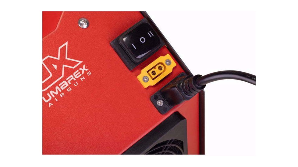 Umarex ReadyAir G2 High-Pressure Airgun Compressor, Black/Red, 2211385