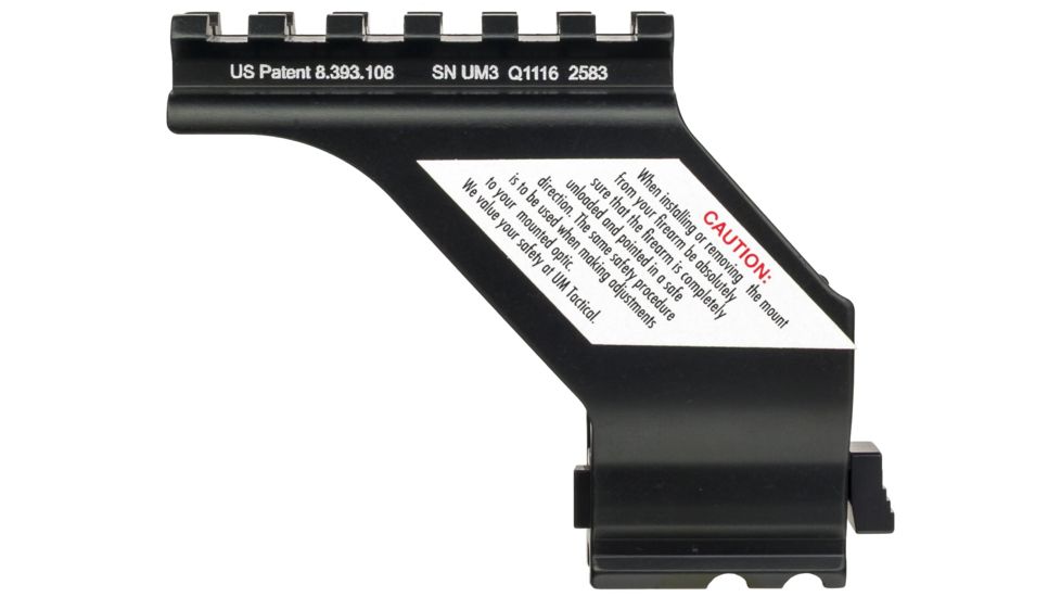 USED UM Tactical UM3X SIGHT X MOUNT, Black, UM3X-BLK, EDEMO1, Used, Condition Like New, Inspect and Rebox